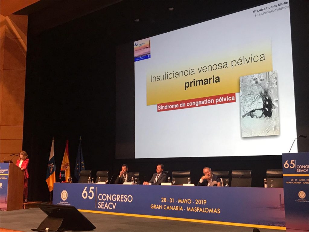 La Dra. Robles Martín participa en el 65 Congreso de la Sociedad Española de Angiología y Cirugía Vascular