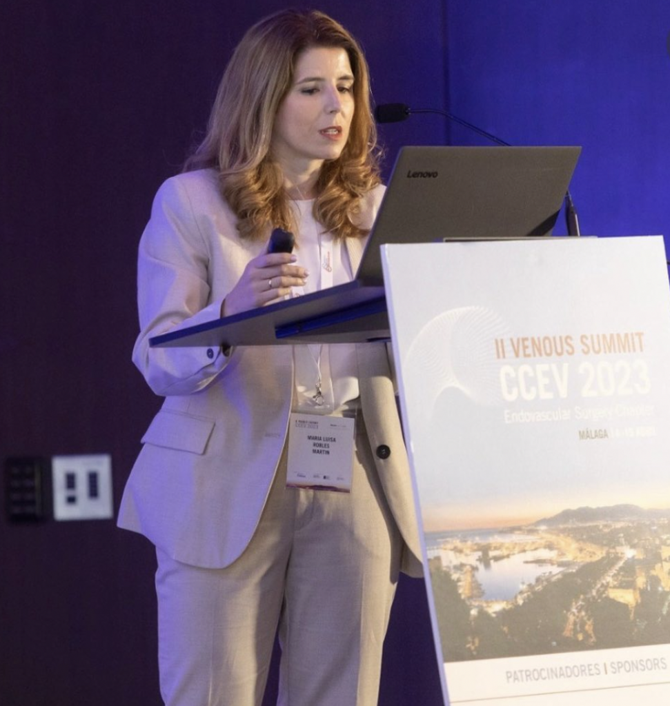 La Dra. Robles Martín participa en la 2ª edición del Venous Summit para hablar sobre el manejo de las Trombosis Venosas Profundas  del miembro superior